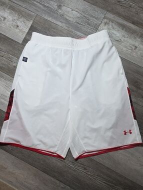 Under Armour Men's NFL Combine Authentic 11" Athletic Basketball Shorts Sz XL